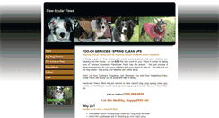 Desktop Screenshot of pawticularpaws.com